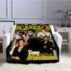 Classic Movie Scarface Blanket Flange Warm Blanket Soft and Comfortable Blanket Home Travel Blanket Bed Linings Birthday Gift