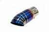 RYOTBASE Muffler Cutter Downward Turnout Titanium Style General Purpose 35-63mm