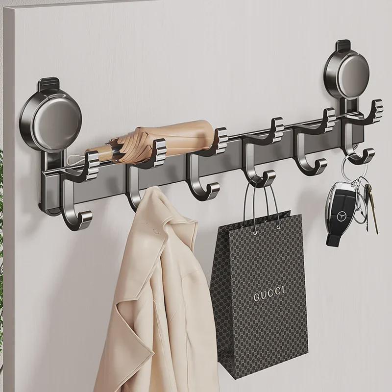 No-Drill Wall-Mounted Strong Suction Cup Coat Hook Hanger