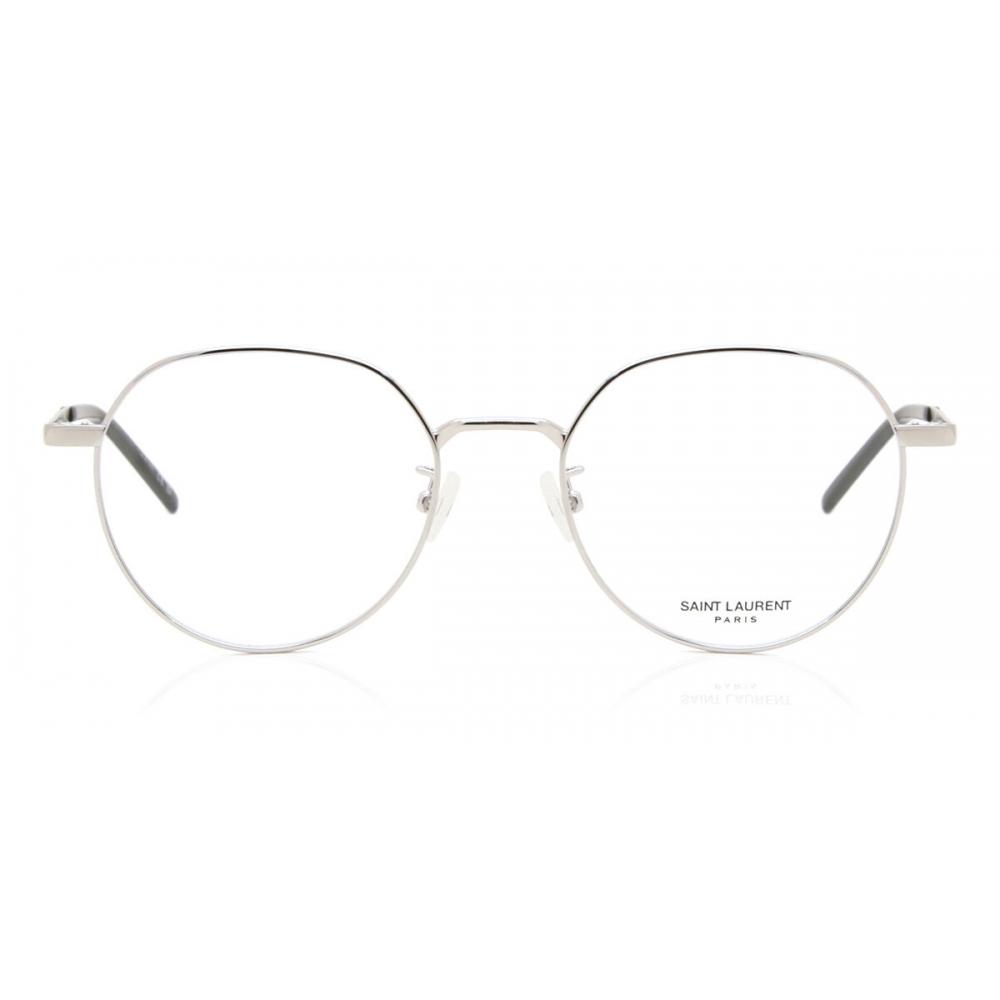 

Saint Laurent Sl 647 F Asian Fit 002 Unisex Eyeglasses Silver/52
