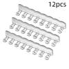 6/12Pcs Necklace Ring Storage Rack Behind Mirror Cabinet Door Anti Tangle Jewelry Display Rack Suitable For Men And Women