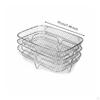 Air Fryer Rack Easy to Clean Three Tier Grill 3layer Detachable