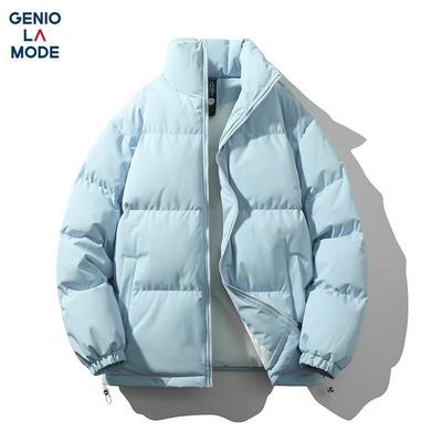 GENIOLAMODE Men's Winter Stand-Up Collar Padded Jacket