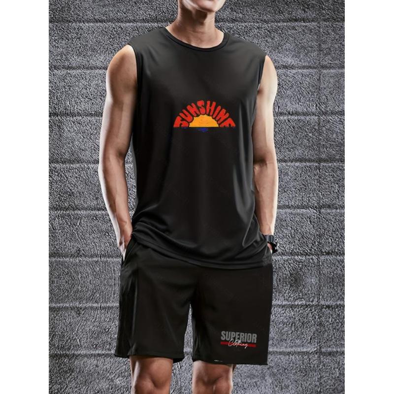 

Идеально для ленивых воскресений и вечеров кино дома, Мягкий и дышащий, Мужская майка XXL чёрный