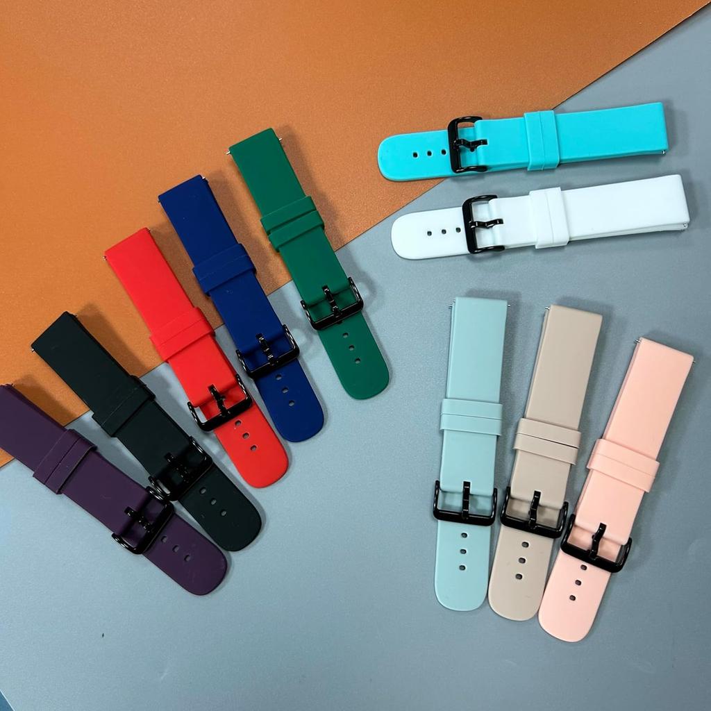 Bands Compatible with RUXINGX G62/Jacoosa K62/QONBINK L70/Puqo T80/Soudorv T70/Kuizil T70/Matast T60/uaue T60 Smart Watch Bands, 22mm Replacement
