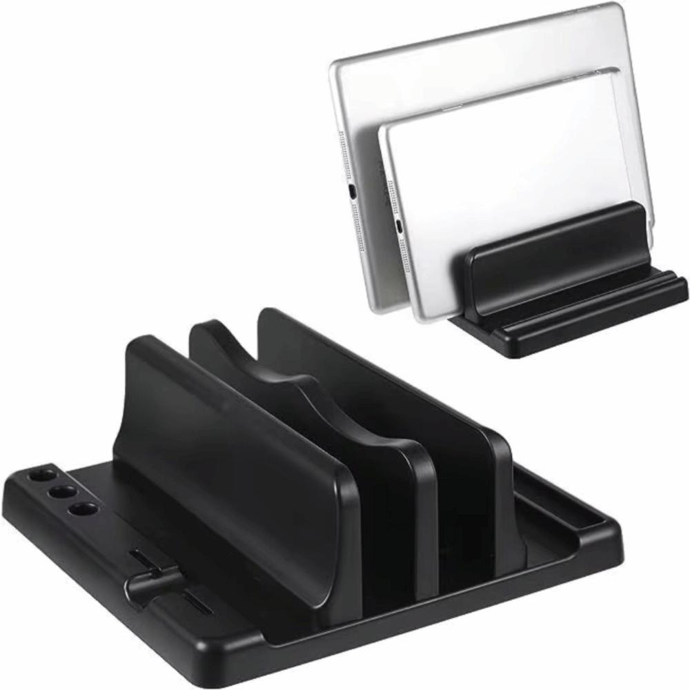 Scalable Width Laptop Stand Adjustable Vertical Stand Storage Rack Adjustable Stand  Office Desk