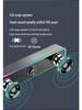 Kompakter Bluetooth-Multi-Device-Lautsprecher mit kabelgebundenem Subwoofer für Desktop, Telefon und Laptop