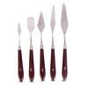 Stainless Steel Mixing Spatula Paving Rolling Smoothing Flexible Blade Artistic Tool Kit