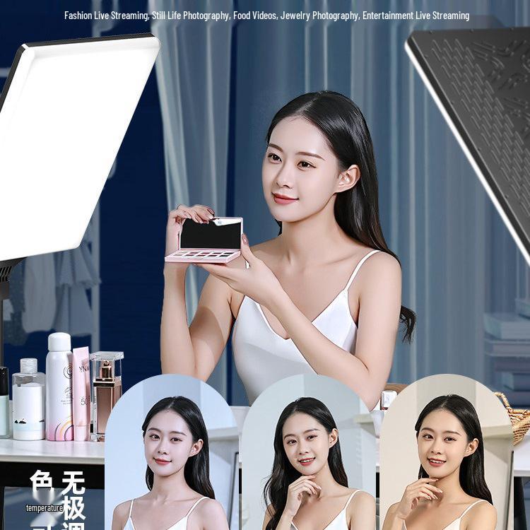 Professional LED Fill Light for Streaming, Broadcasting, Photography, and Beauty Enhancement