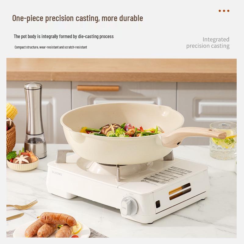 Maifan Stone Non-stick Stir-fry & Soup Pot Kitchenware Set
