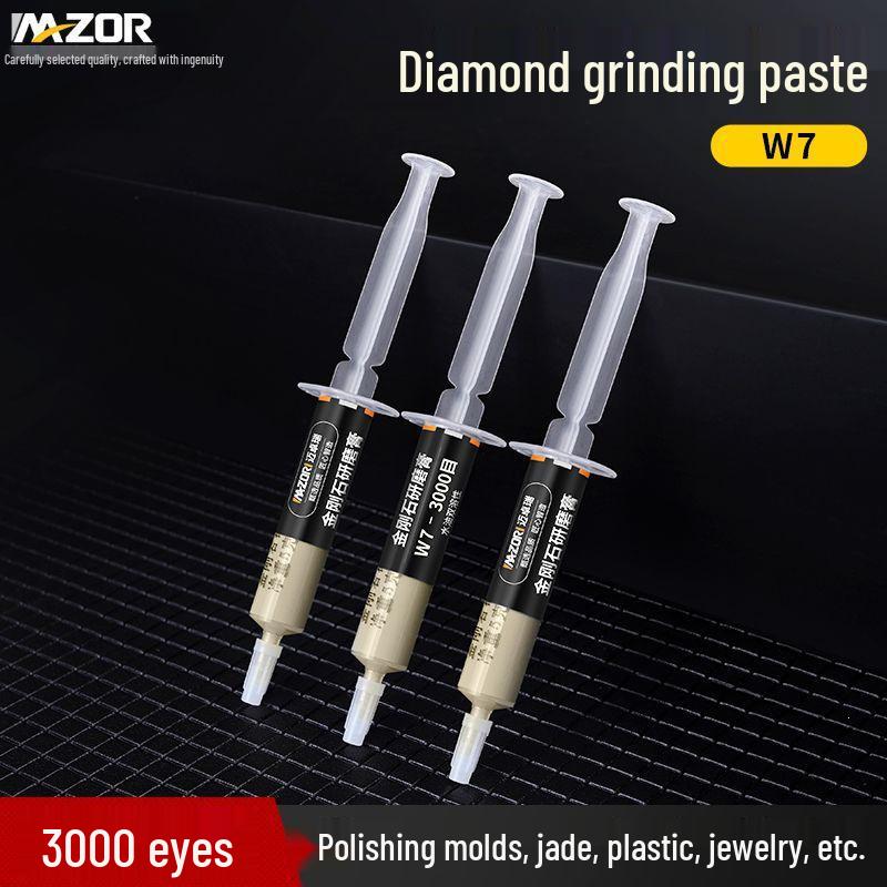 Diamond Grinding and Polishing Paste Set for Metal, Jade, and Emerald Surfaces