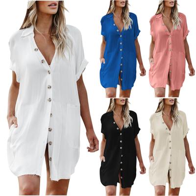 Γυναικείο πουκάμισο μόδας Loose Beach Cardigan Ηλιόλουστη γιορτινή μπικίνι Cover Up Μαγιό Εξωτερική ζακέτα