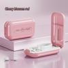 Pill Cutter Invisible Storage Box Portable 2 In 1 Mini Medicine Tablet Medicine Small Small Medicine Box Health Pills Case