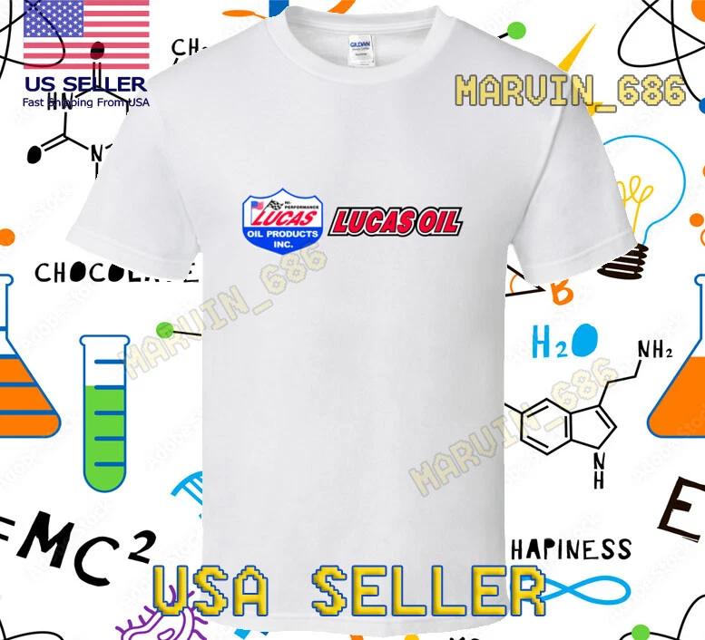 NEW SHIRT LUCAS OIL INC RACING LOGO T-Shirt FUNNY SIZE S-5XL S