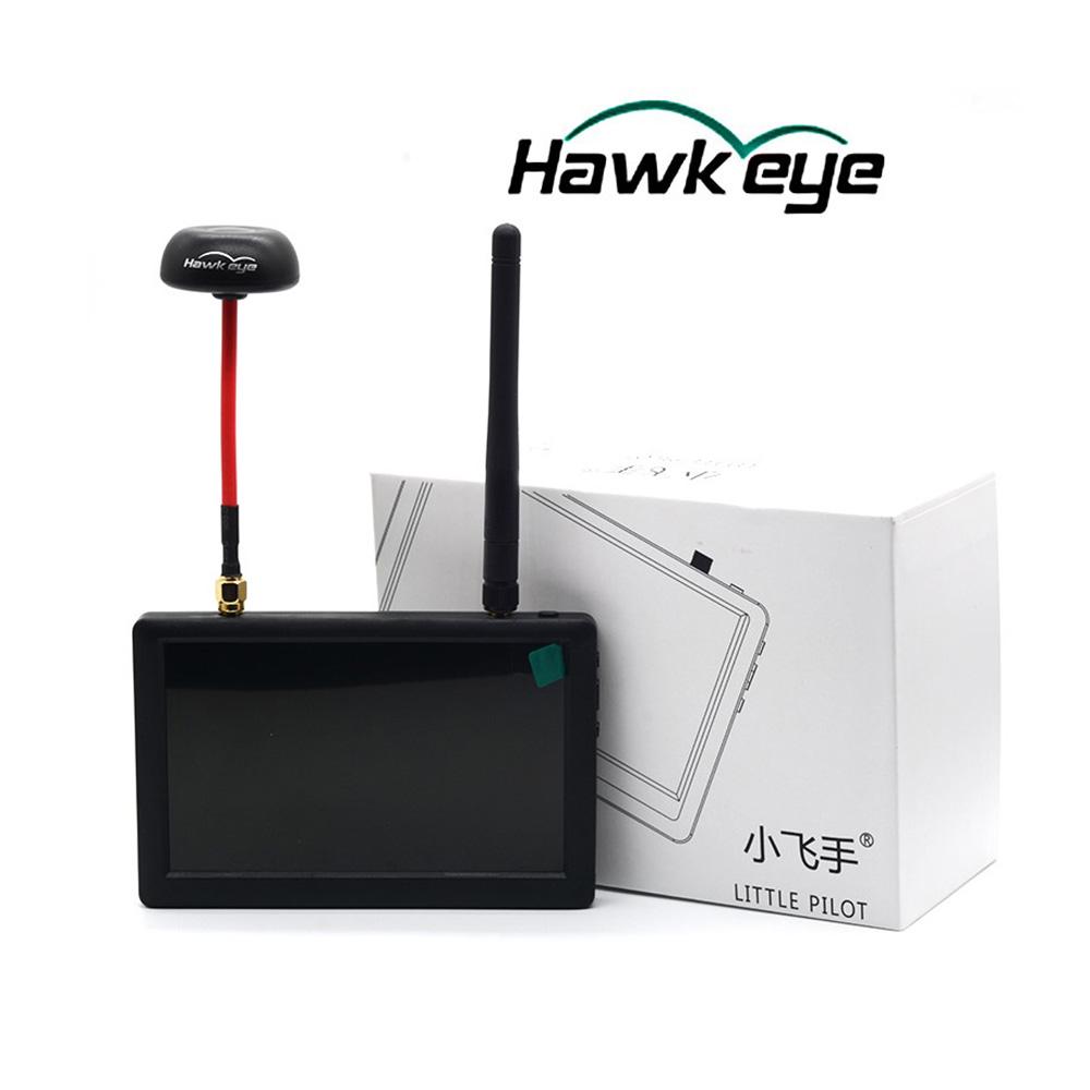 Hawk Eye 5 Inch High Definition HD 5.8G 40CH FPV Monitor for QAV250 Racing Drone DIY Quadcopter