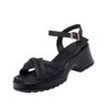 High-top Sandals, New Style Rubber-soled Shoes, Women's Shoes