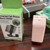 1pc Foldable travel phone stand - suitable for airplane seat stands on trains, flights, and desks - adjustable and rotatable