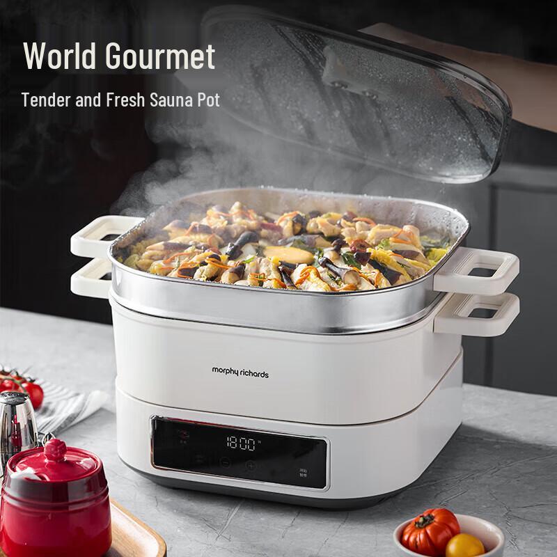 Morphy Richards 6L IH Multi-Function Electric Hot Pot CN plug (adapter included)