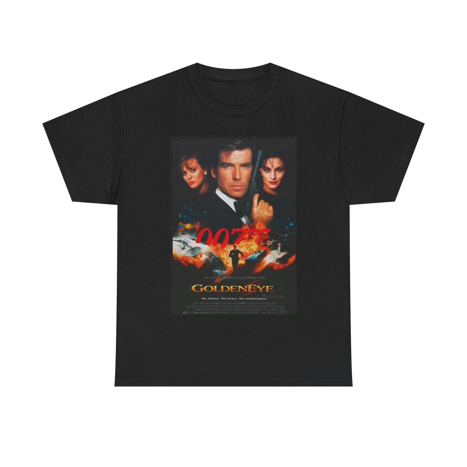 Men s and Women s T-shirts Golden Eye XXL