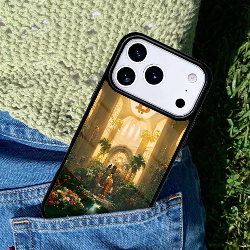 Bitcoin BTC Phone Case Cover for IPhone 11 12 13 14 15 16e 17 Pro Max Coque for IPhone 17 Air