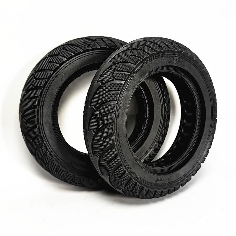 8" Shengte 200x50 Small Electric Scooter Rear Wheel Brushless Motor Hub with Solid Honeycomb Tire