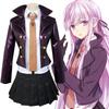 Danganronpa Kyoko Danganronpa Kirigiri Cosplay Costume Dress Set Gloves With