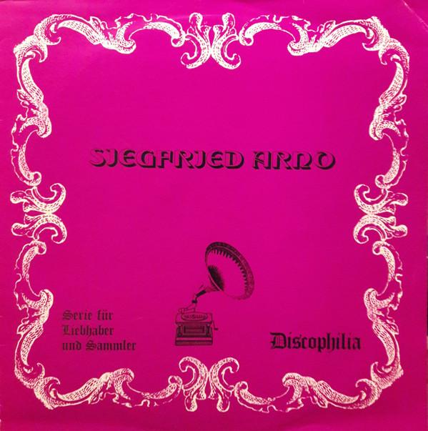 

LP Record SIEGFRIED ARNO Siegfried Arno DIS13UGA1 Discophilia Germany Classical Used