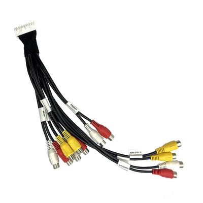AV Pre-Out Extension Cable with RCA Terminal for External Input, Compatible with Kenwood KNA-17AV [Imported Version]
