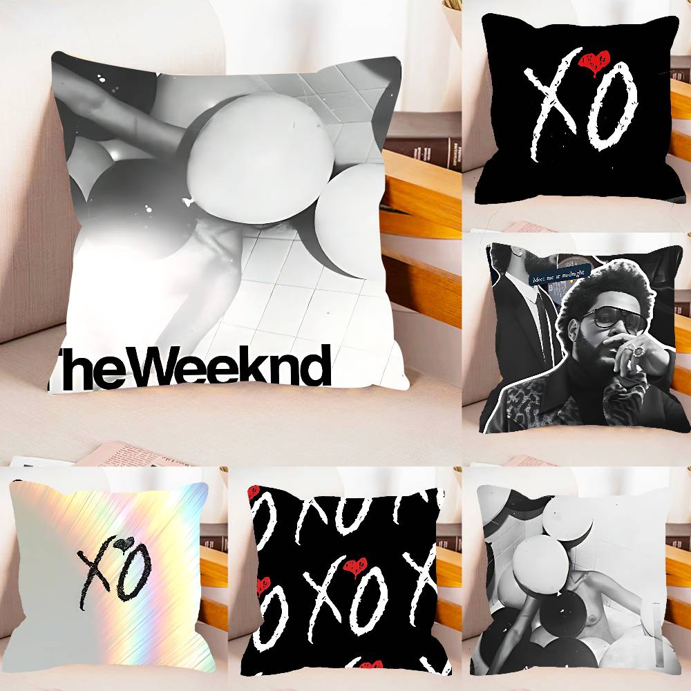 The Weeknd House Of Balloons Case Plush Fabric Soft Pillowcase Double Sided Print Cushion Cover Household Gifts