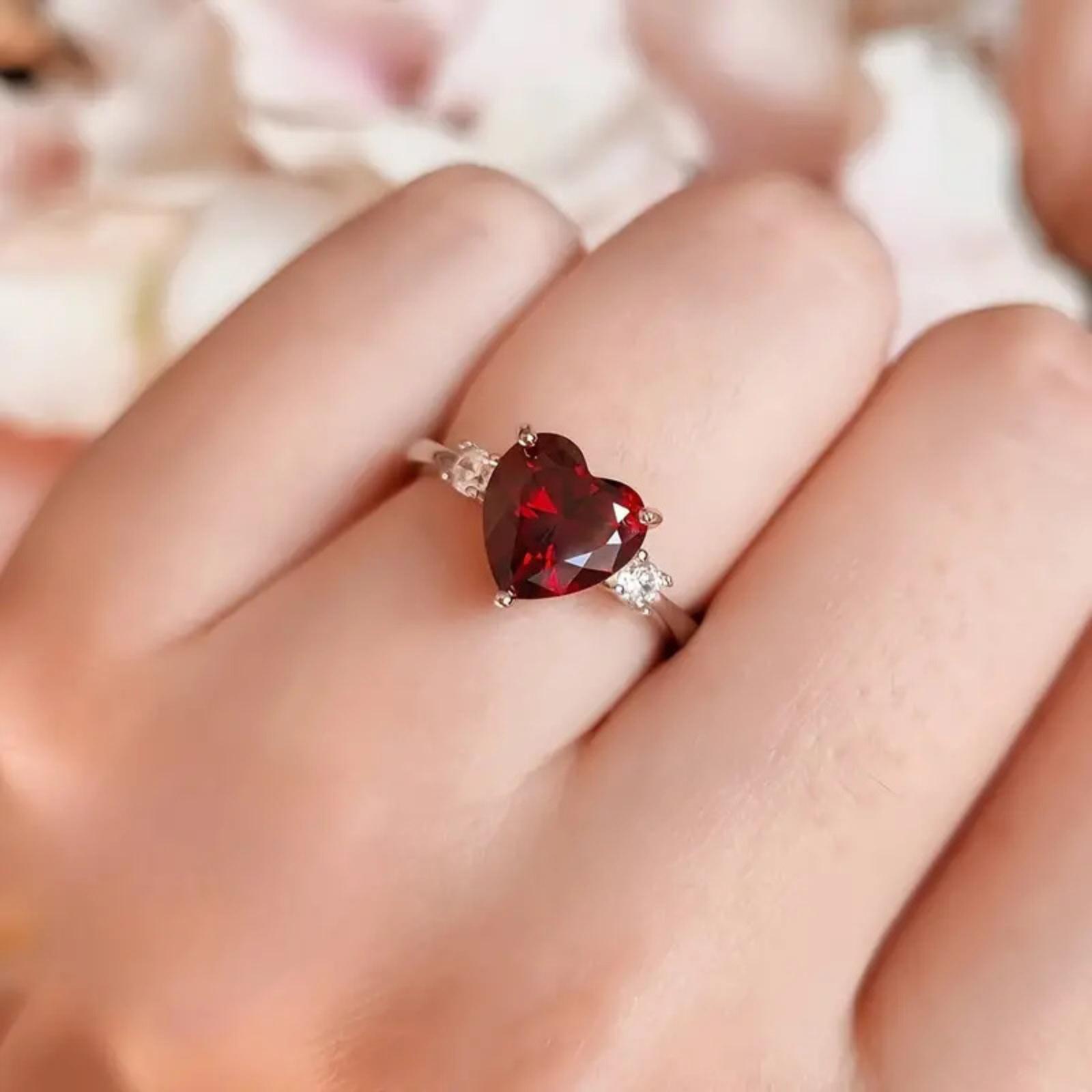 Fashion for Index Finger, Trendy Design Jewelry for Women 8 красный