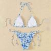 Women's Lace-up Swimsuit Bikini Swimsuit Set