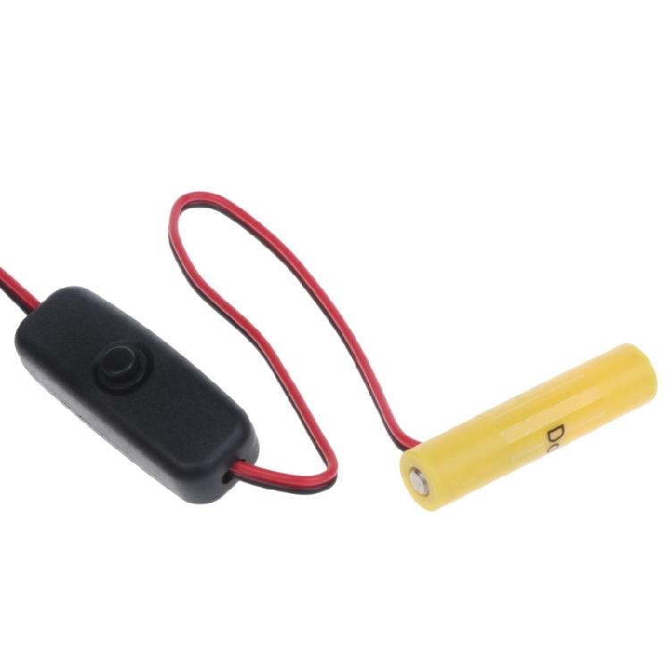 Type C/USB to 3V LR03/AM4/LR03 Dummy Battery Eliminators Cable Cord with Switches
