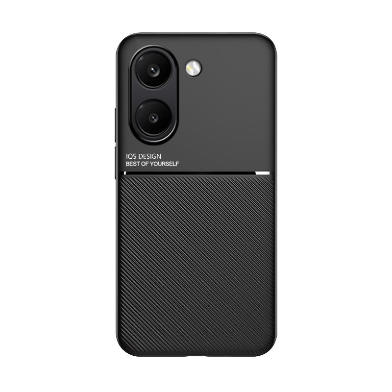 

For Poco X8 Pro and X8 Pro Max Embossed Leather Case Magnetic Wireless Charging Good Grip Hand Feeling Soft Silicone Cover8 Artificial leather&Poco X8 Pro Max