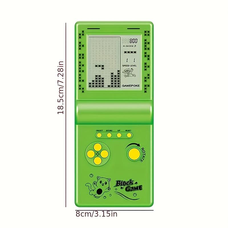 This Classic Tetris Handheld Game Console Offers a Portable, Multi-game Experience and Is the Ideal Gift for Game Enthusiasts.