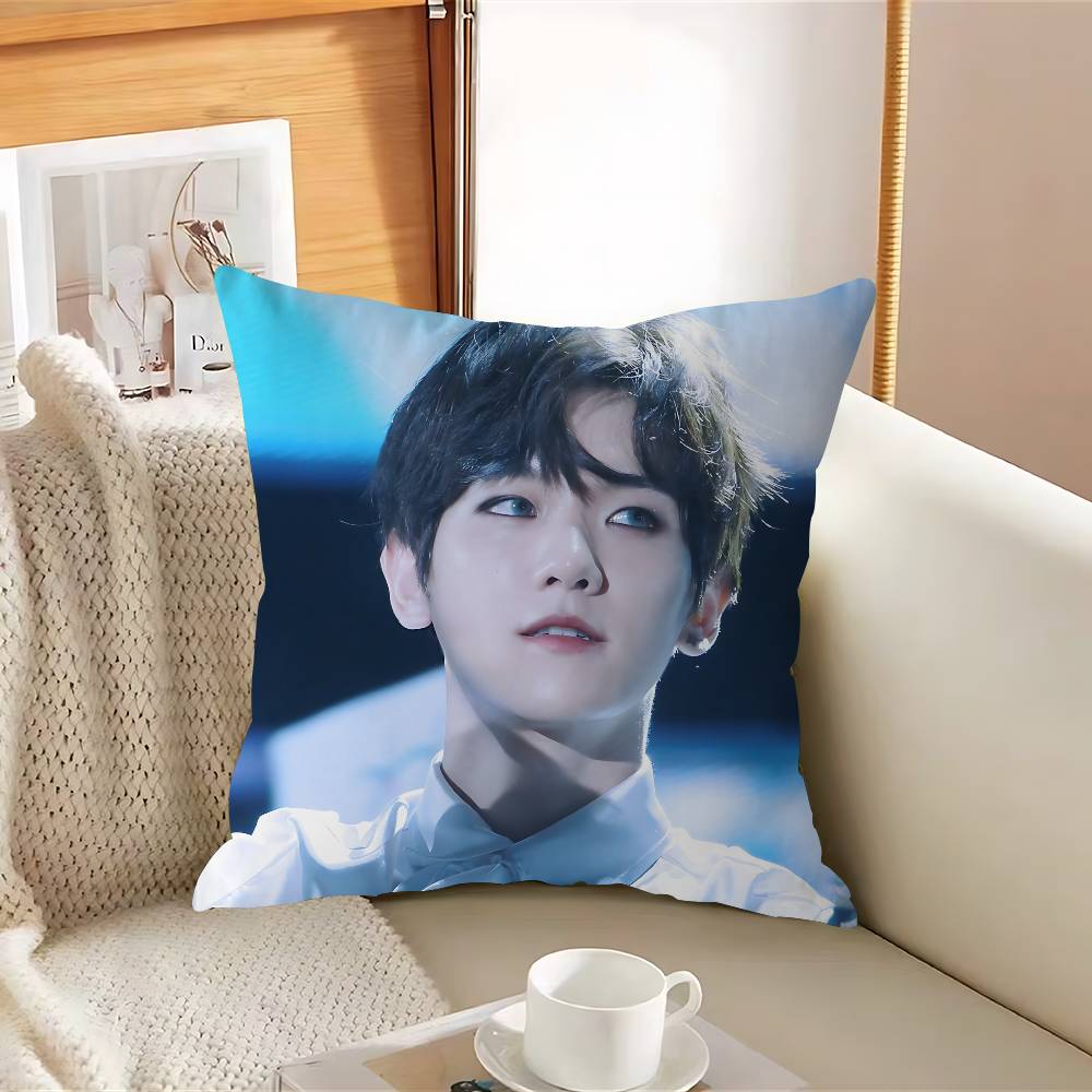 

Аниме B-Bae-K-khyun Наволочка Съемная Моющаяся Наволочка – Всесезонный Мягкий Лен 12x12Inch