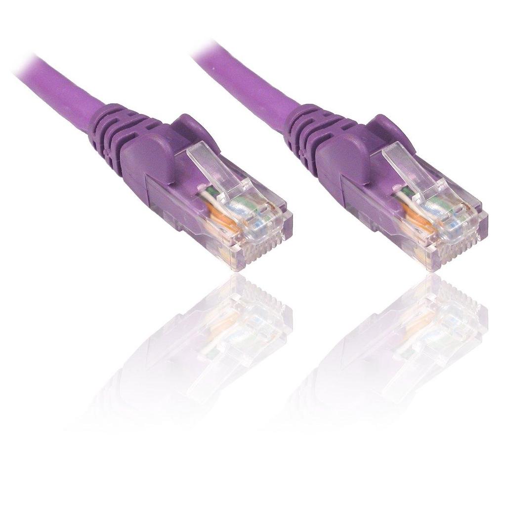Premium Cord Patch Cable UTP RJ45 RJ45 Cat6 0 25 m Purple Premium Cord Patch Cable UTP RJ45 RJ45 Cat6 0 25 m Purple
