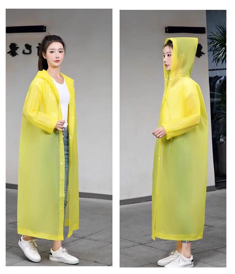 

Household one-piece eva raincoat thickened raincoat one-piece full body outdoor travel raincoat rider waterproof portable
