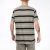 Puma Modern Striped Sports Crew Neck T-Shirt Men Tops Military-Green 845576-73