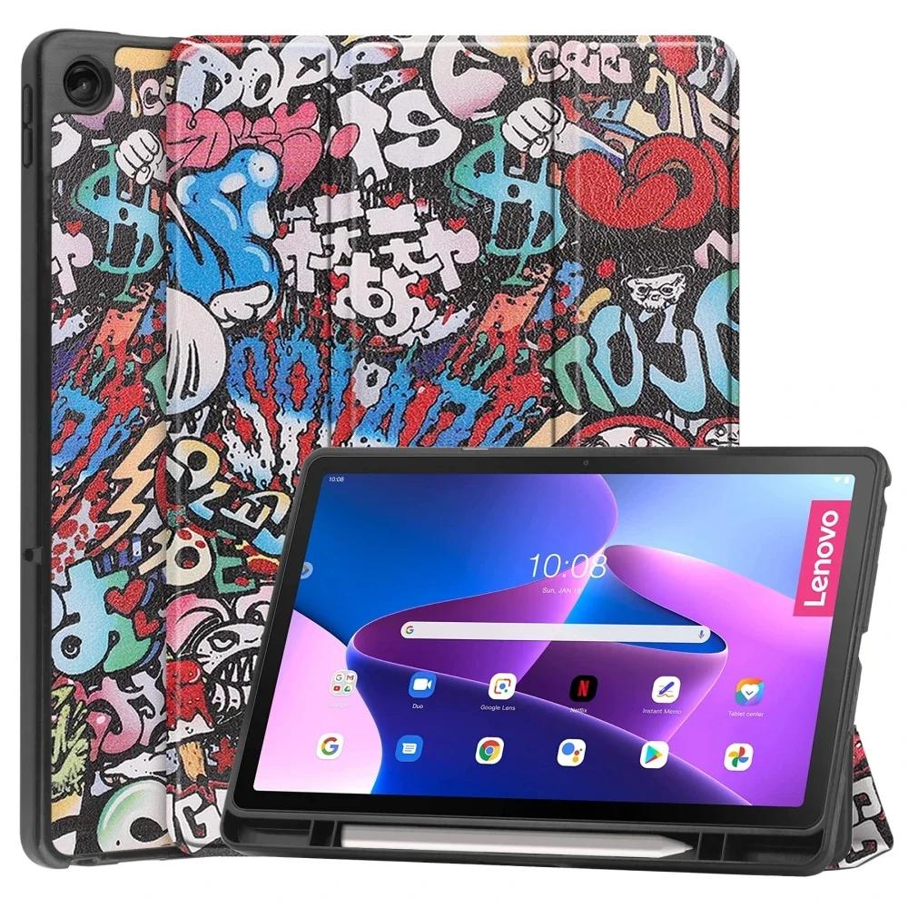 

Чохол для TCL Tab 10s 2021 10,1 дюймів PU Flip Tri-Fold Magnetic PU шкіряна підставка Cover для TCL Tab 10s 2021 10.1 Case Funda For TCL Tab 10S