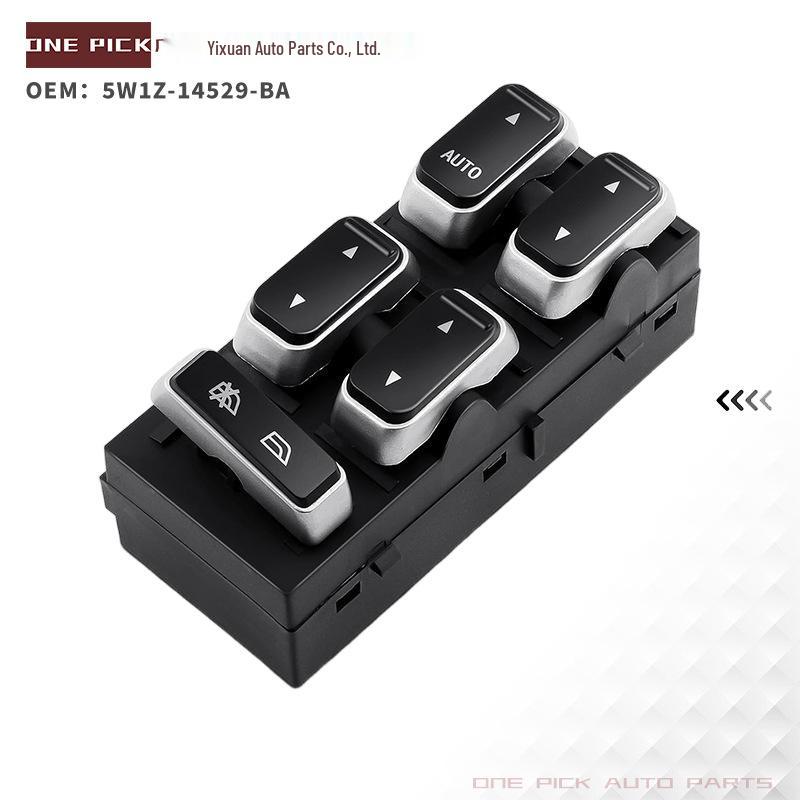 5W1Z-14529-BA: Electric Master Window Switch for Ford Lincoln Cars Electric