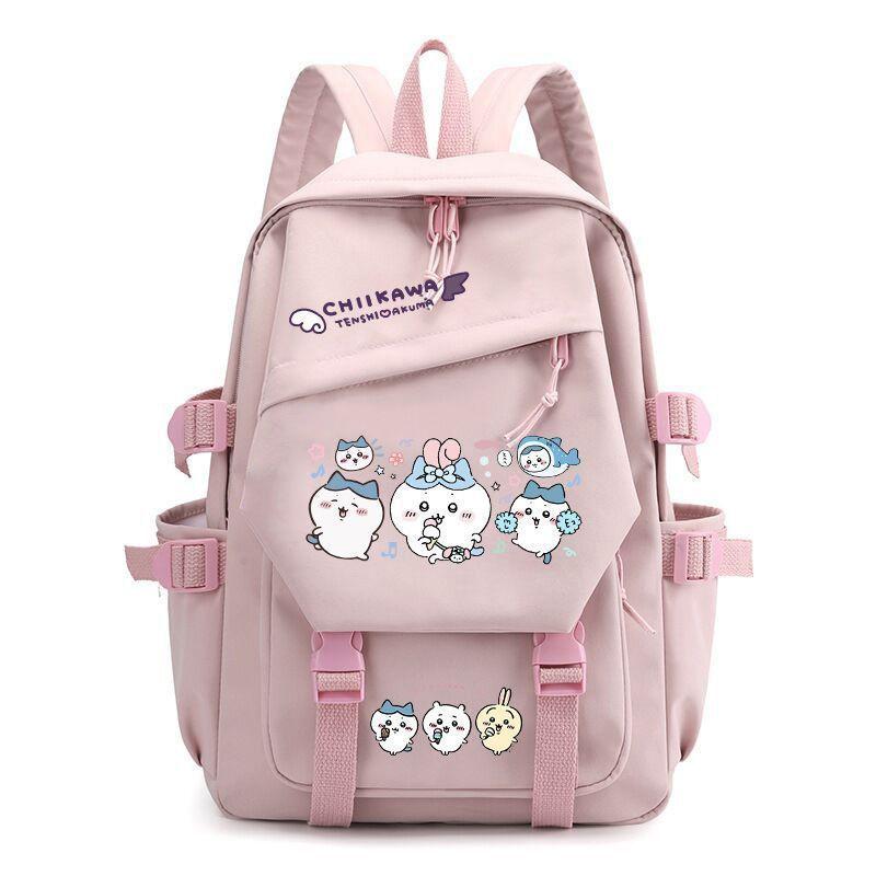 Jiyika Wow Chiikawa Cartone Animato Zaino Scuola Elementare Piccolo Zaino Usaki Otto Zaino per la Terza alla Sesta Elementare