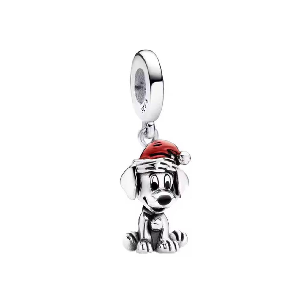 Fashionable 925 Silver Cartoon Beads Compatible with European Bracelet Koala Rabbit Mouse Princess Anime Beads DIY Jewelry Gift