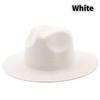 Big Head Size 60CM Straw Panaman Hat Foldable Woven Sun Hat  Men Plus Size Jazz Cap Women Beach Sun Protection Sun Shading Hat