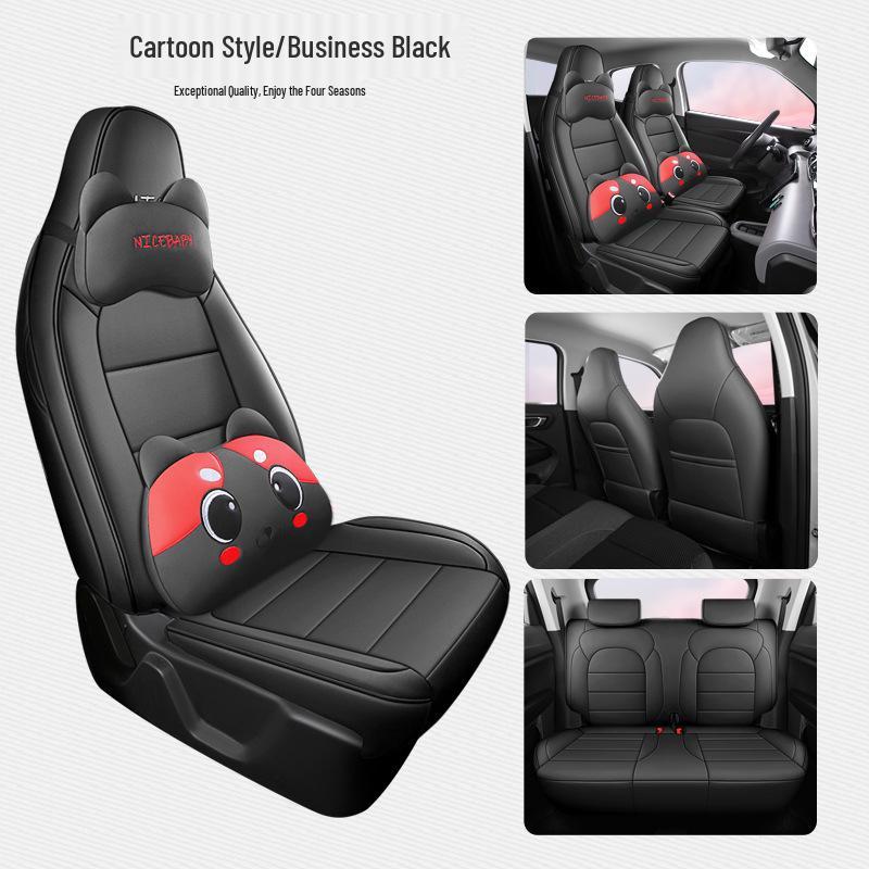 Leapmotor T03 Full Leather Car Seat Cover - All-Season, Universal Fit