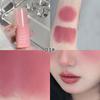 SHAQINUO Powder Blusher Stick Cream Blush Smooth Blendable Natural Matte Cheek Tint Face Makeup Long-Lasting Waterproof Cute Pink Cosmetics for Women