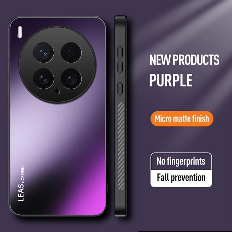 Matte Skin-feeling AG Lens Protection Hard Back Cover Case for Vivo X200 Ultra / X300 Pro / X300 Soft TPU Bumper Protector Cover