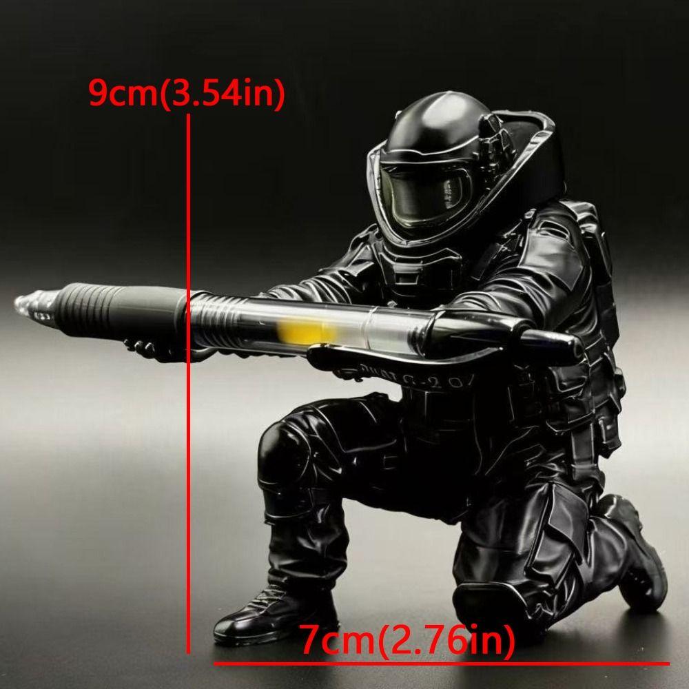 Unique Gift Warrior Pen Holder 3D Printed Special Forces Pen Stand Office Desk