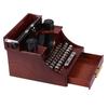 M-Modern-Home Retro Vintage Typewriter Music Box For Home Room Office Mechanical Decoration Kids Retro Music Box 3