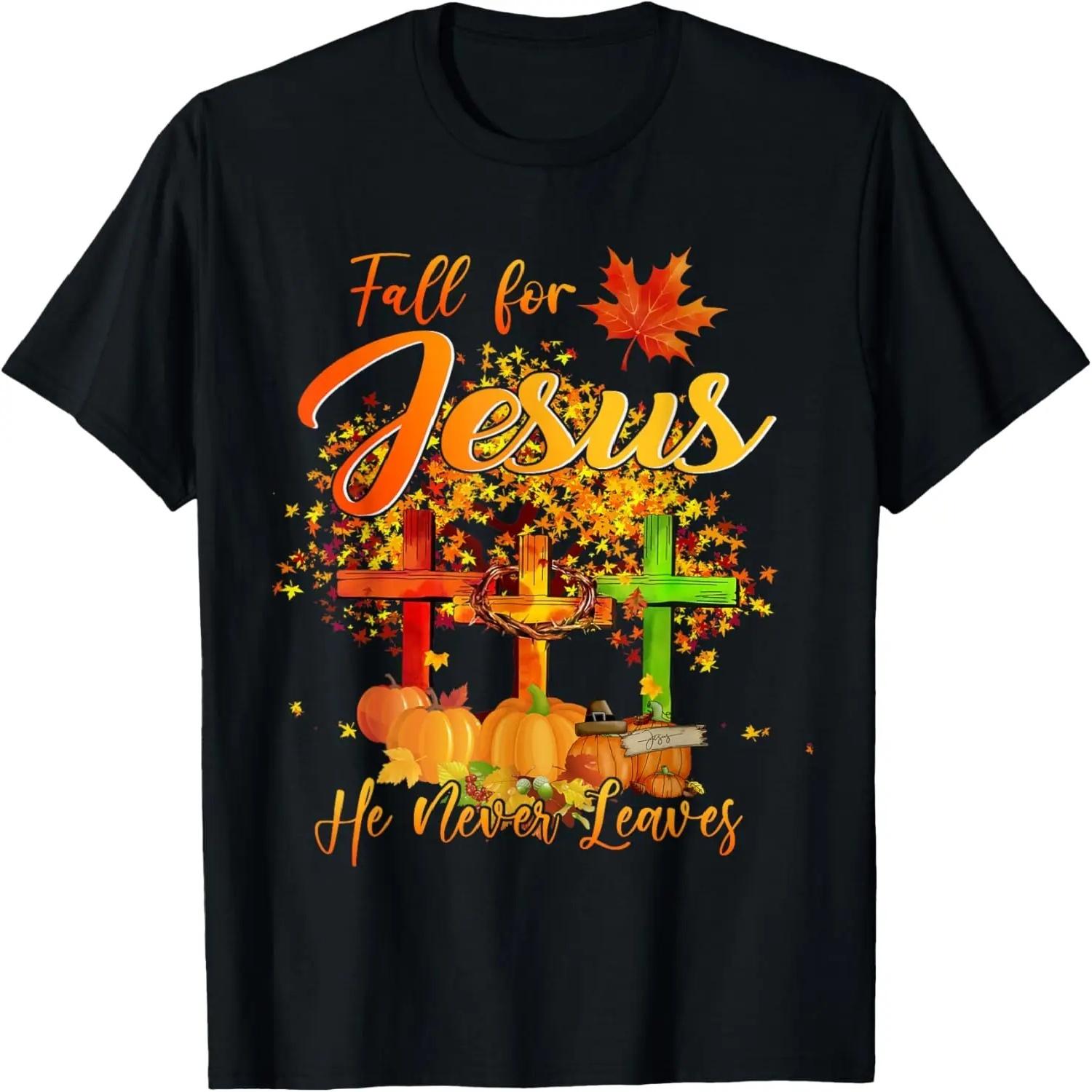 Fall Christian Halloween Pumpkin Turkey Thanksgiving Family T-Shirt XXXXXL чёрный