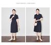 Nanyou High-Quality Elegant Lapel Shirt Dress for Women - High Waist Summer Style